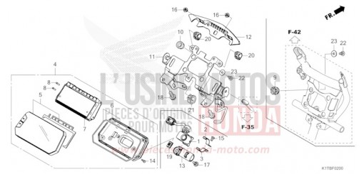 COMPTEUR CRF300LAS de 2025
